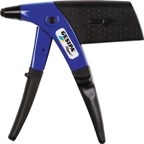 GESIPA 1571258 Kombisetzgerät Flipper® Plus Länge 217 mm  mit Öffnungsfeder