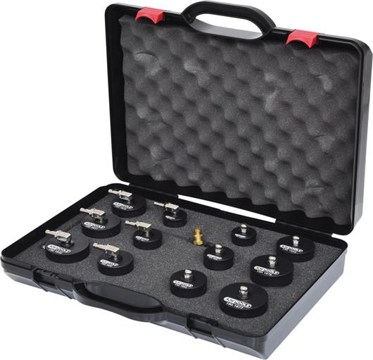 KS Tools 150.1825 Turbolader-Bajonett-Ladeluft-System-Prüfkoffer-Satz