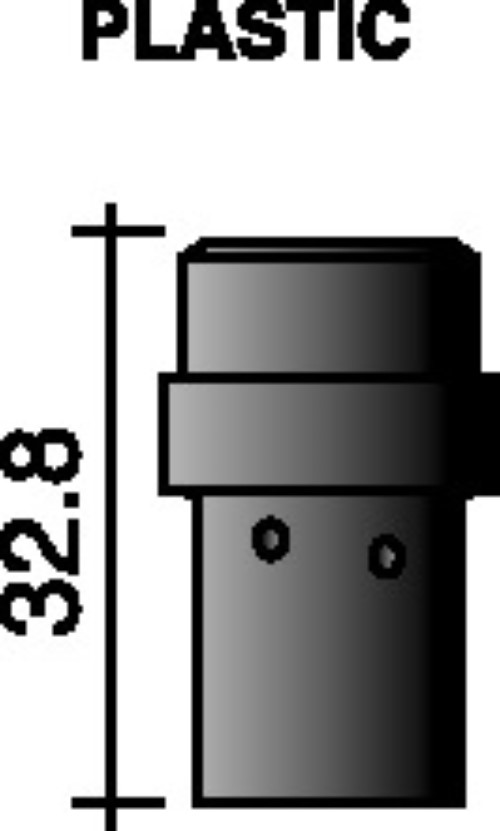 TRAFIMET ME0041 Gasverteiler  schwarz 32 mm für ERGOPLUS 36