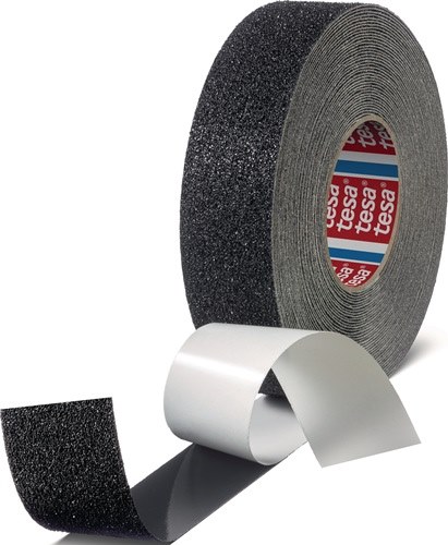 TESA Antirutschklebeband extra stark 60954 schwarz 18 m,50mm