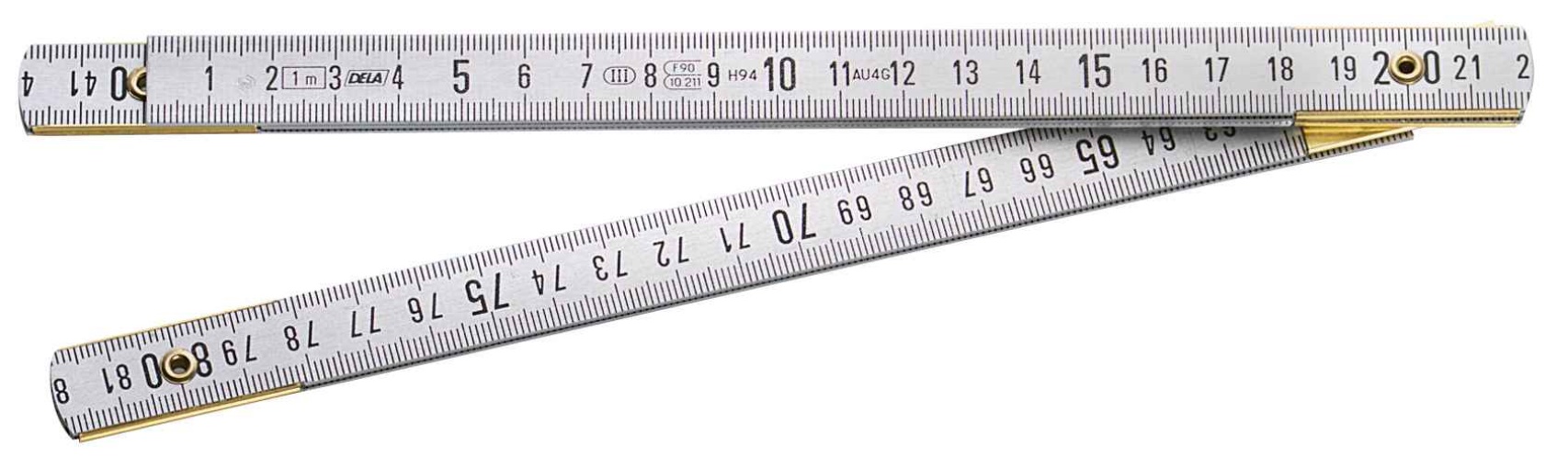 Facom DELA.625.00 Dural-Gliedermaßstab Klasse III 1 m