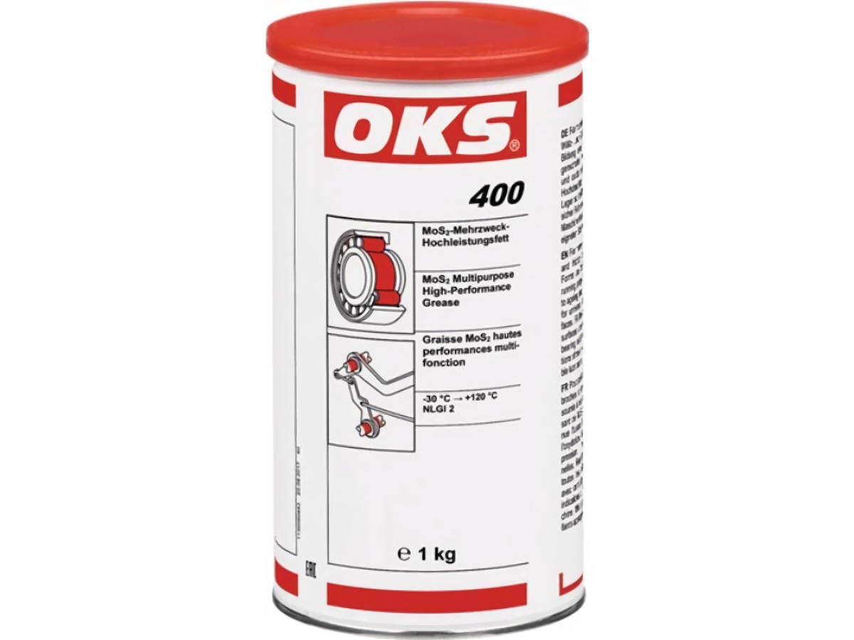 OKS 1136680443 MoS² Hochleistungsfett 400 schwarz  1000 g