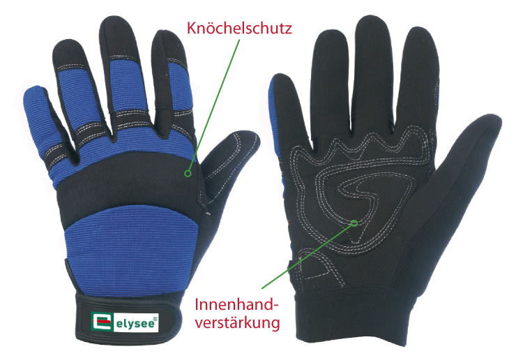 Gr .7 *MASTER* ELYSEE® HANDSCHUHE blau *MASTER* ELYSEE® GLOVES