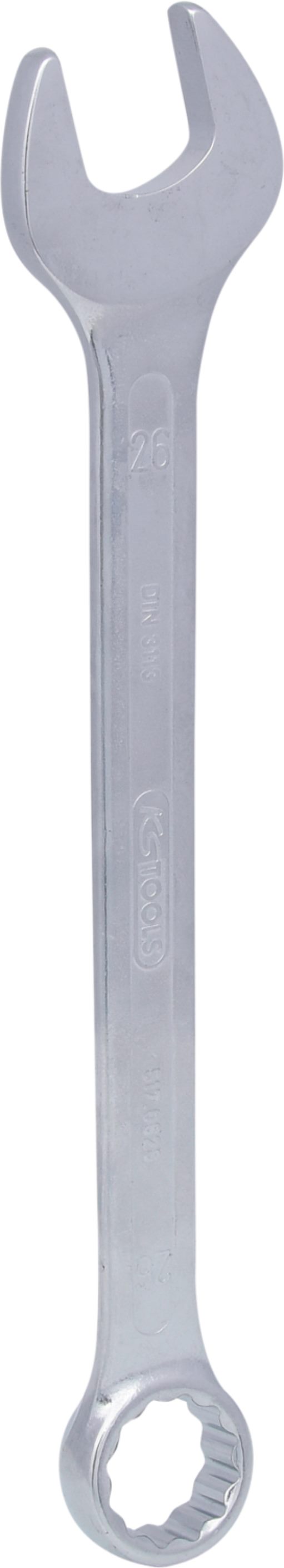 KS Tools 517.0626 CLASSIC Ringmaulschlüssel, abgewinkelt, 26mm