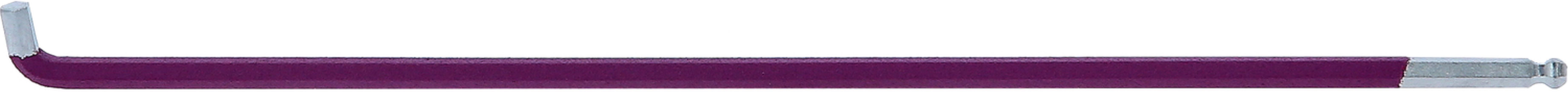 KS Tools 151.4433 Kugelkopf-Innensechskant-Winkelstiftschlüssel, XL, 3/32, 10