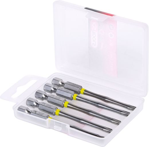 KS Tools 918.3561 1/4'' TORSIONpower Bit Torx, 75mm, T20, 5er Pck