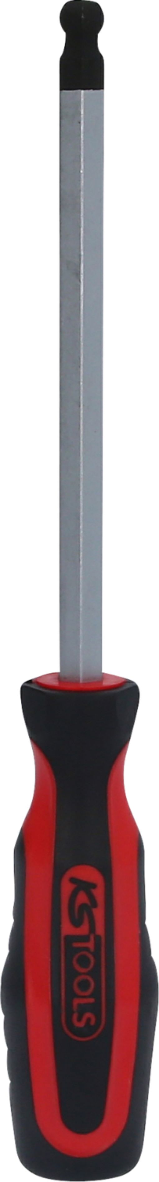 KS Tools 159.1068 ERGOTORQUEplus Schraubendreher Innensechskant mit Kugelkopf, 1