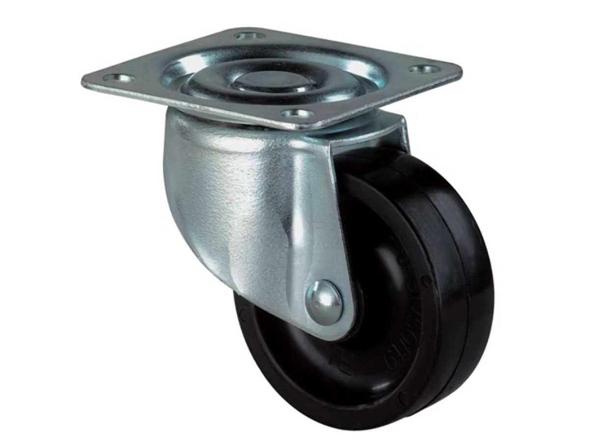 BS ROLLEN F25.051 Lenkrolle  Rad-Ø 50 mm Tragfähigkeit 40 kg mit Anschraubplatte