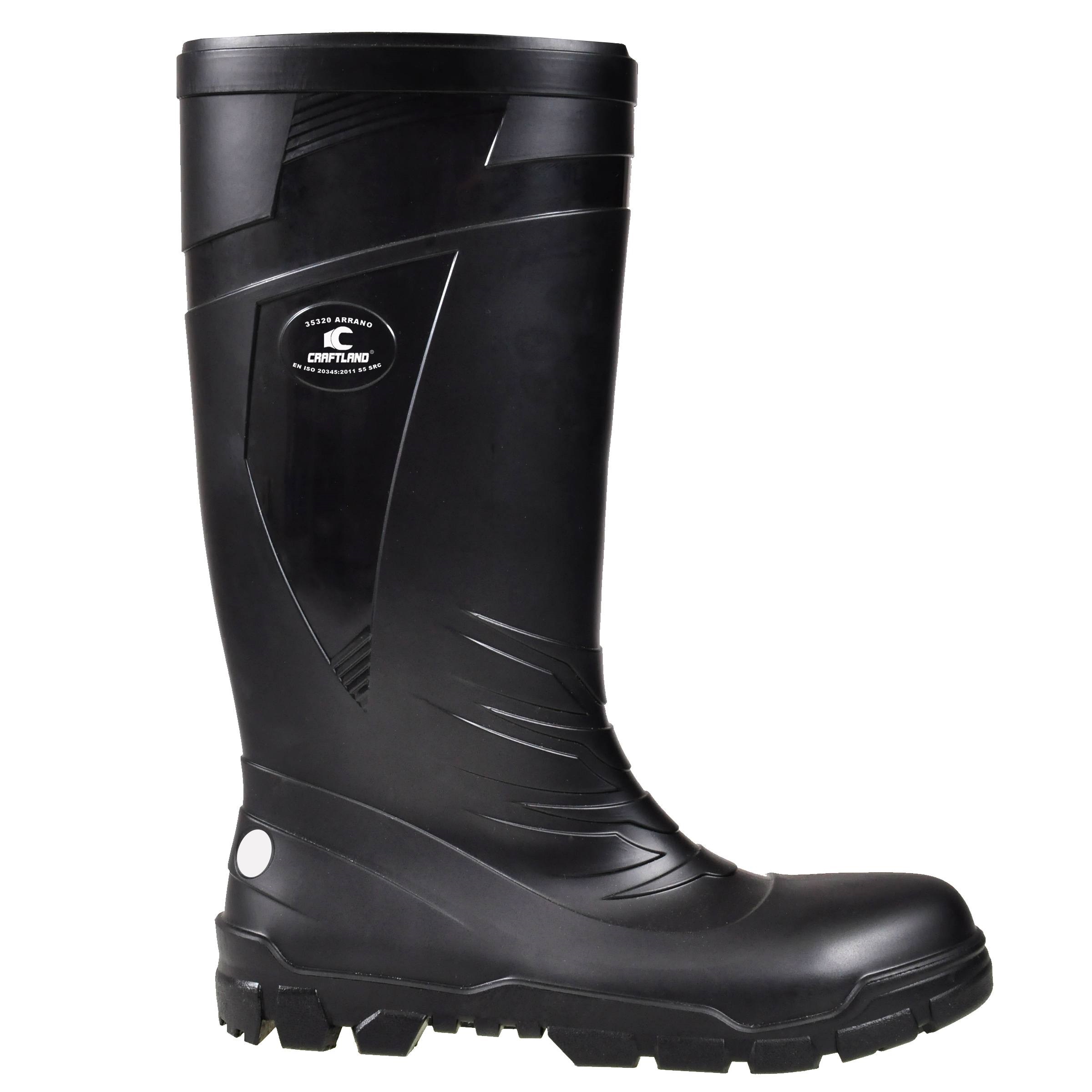 Gr .44 *ARRANO* PVC-STIEFEL schwarz *ARRANO* PVC-BOOT