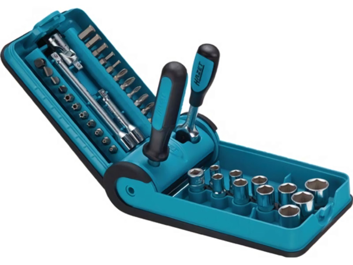 HAZET 856-1 Steckschlüssel-Satz 856-1 38-teilig 1/4 '' Schlüsselweiten 5,5-14 mm