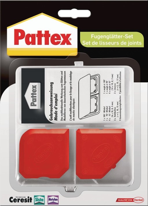 PATTEX PFGSN / 2700316 Fugenglätter  2-teilig Kunststoff