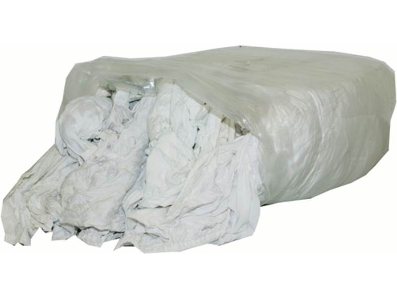 ELOS 436600 Trikotputzlappen WT I Baumwolle reinweiß 10 kg