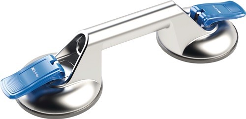 VERIBOR  Saugheber  Tragfähigkeit 60 kg Kopf-Ø 120 mm 2 Köpfe Aluminium