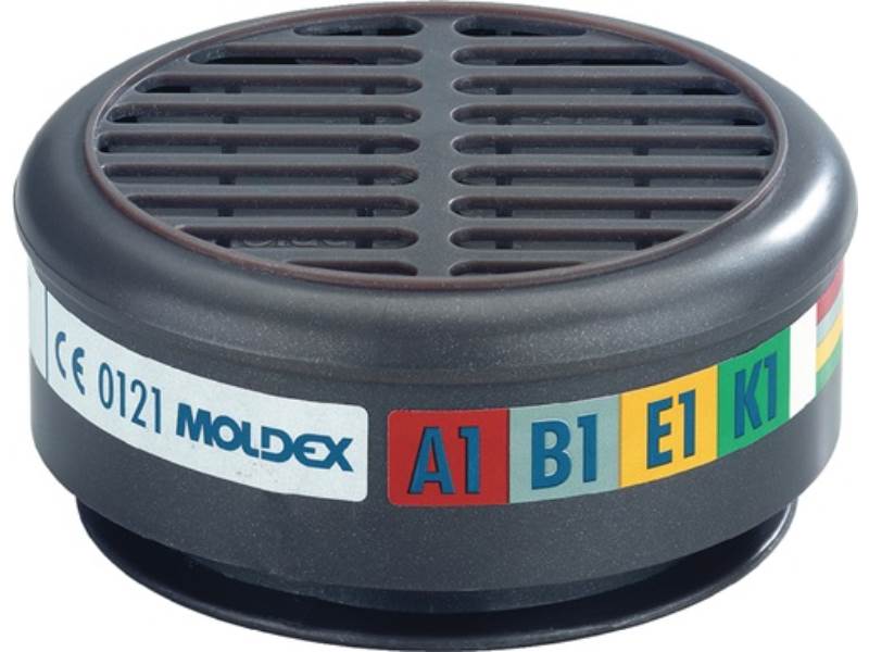 MOLDEX 890001 Gasfilter 890001 EN 14387:2021 A1B1E1K1