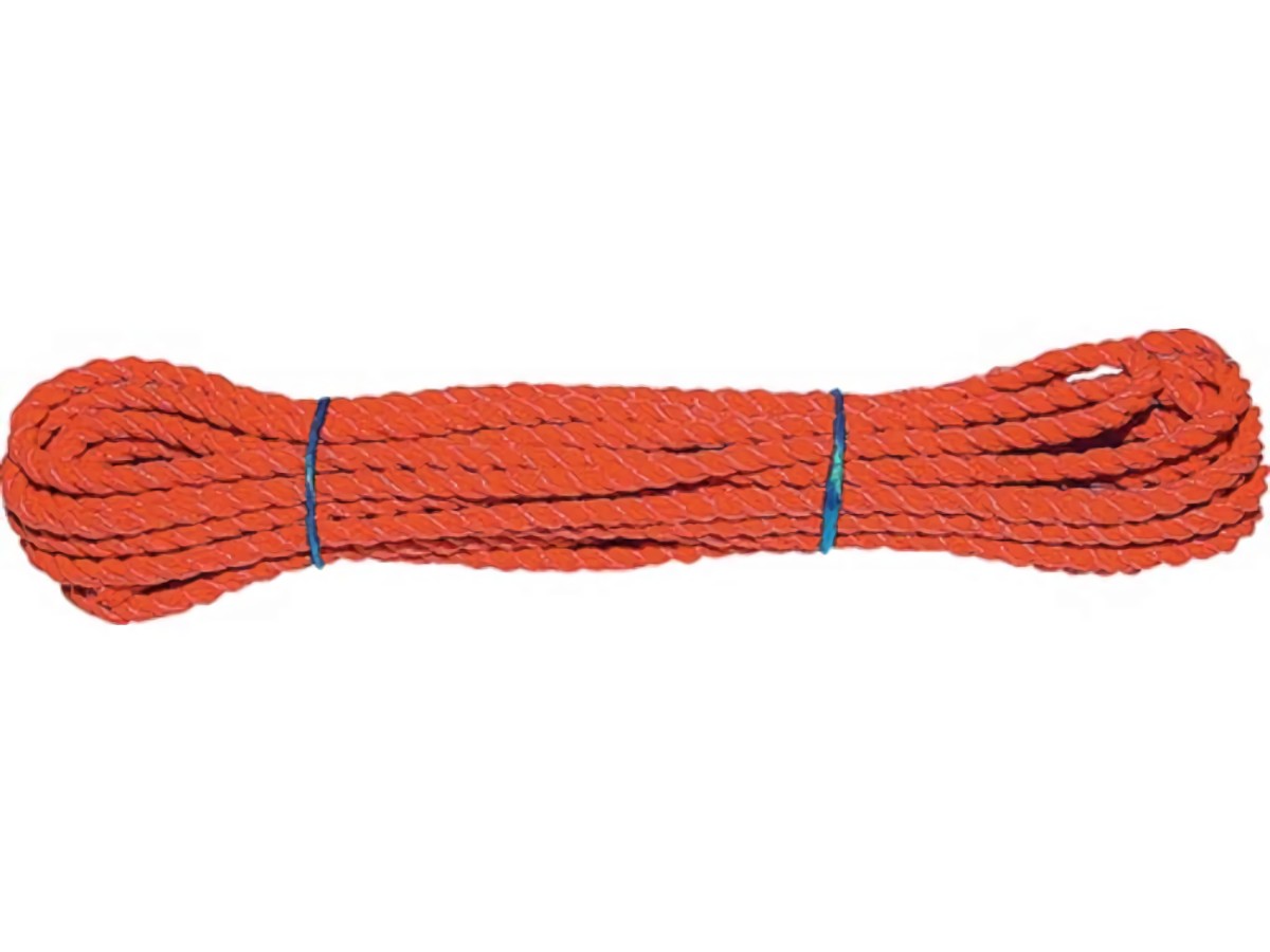 BRAUN 8110PP10/EAN Mehrzweckseil  Länge 10 m D. 10 mm orange