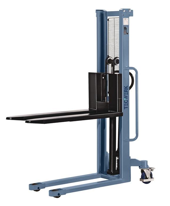 TECWERK  Hochhubstapler  Tragfähigkeit 1000 kg Gabellänge 1150 mm Einfachmast Hu