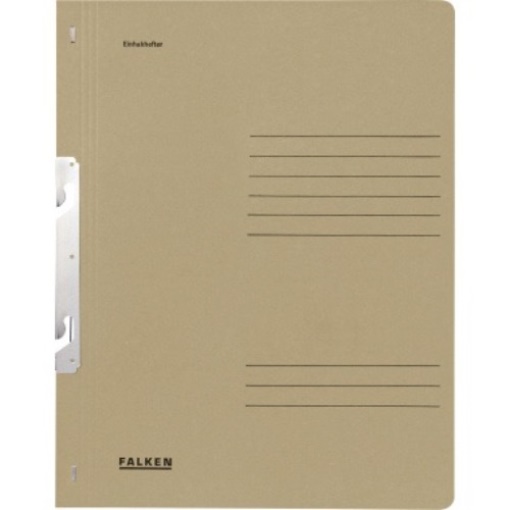 Falken Einhakhefter 80004088 DIN A4 ganzer Deckel kaufm. Heftung gr.br