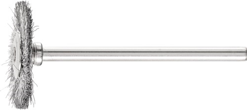 PFERD TOOLS 43100751 Minirundbürste RBU 2202/3 ST 0,10 D22xB2xL6mm Stahl