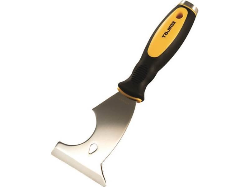 TAJIMA SCR-M75 Multifunktionsspachtel  Breite 75 mm rostfreier Stahl mit Nagelzi
