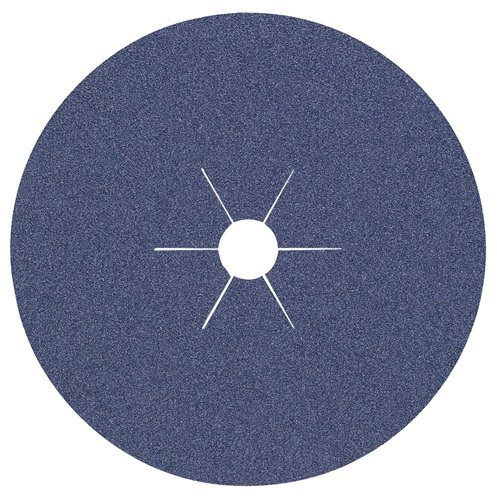 KLINGSPOR 23005 Fiberscheibe CS 565 D. 125 mm Körnung 80 INOX Zirkonkorund