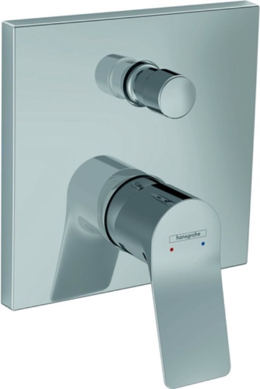 HANSGROHE 75415000 Fertigmontageset VIVENIS chrom Chrom Einhebel-Wannenmischer