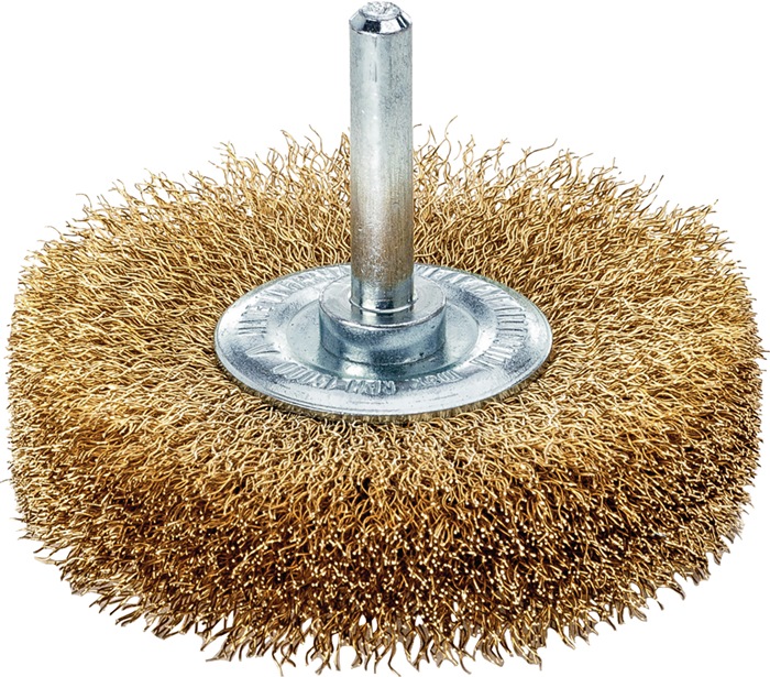 LESSMANN 416543 Rundbürste  Ø 60 mm Drahtstärke 0,2 mm Messing 16 mm 15000 min-¹