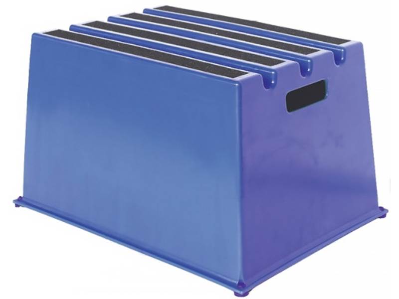 6600-5 Schwerlasttritt  Stufen einschl. Plattform 1 Plattformhöhe 307 mm Kunsts