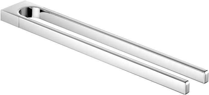 KEUCO 12718010000 Handtuchhalter COLLECTION MOLL verchromt 2-armig 450 mm