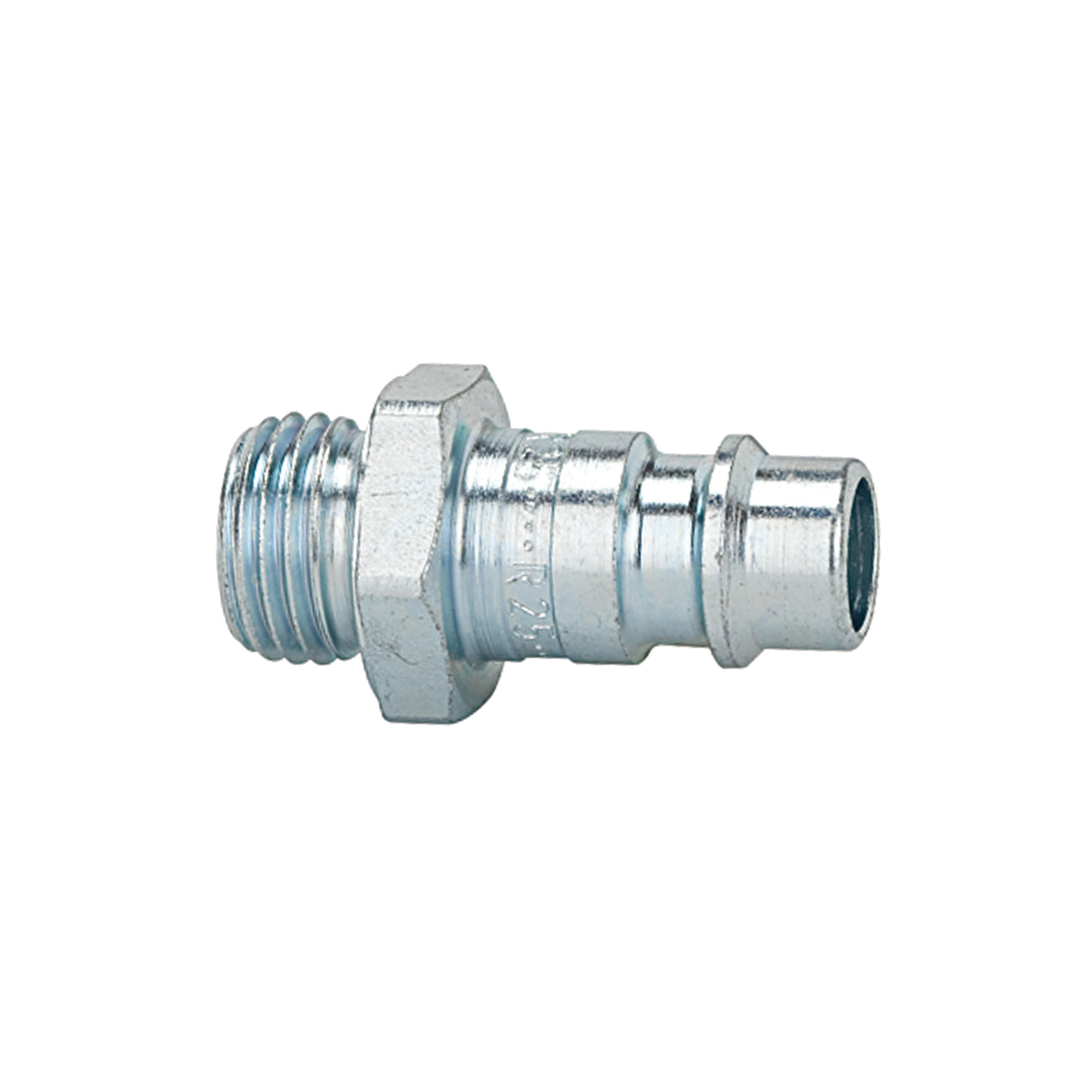 RIEGLER 107549 Stecknippel  Stahl verzinkt Stecker DN 7,2-7,8 Außengewinde G 1/2