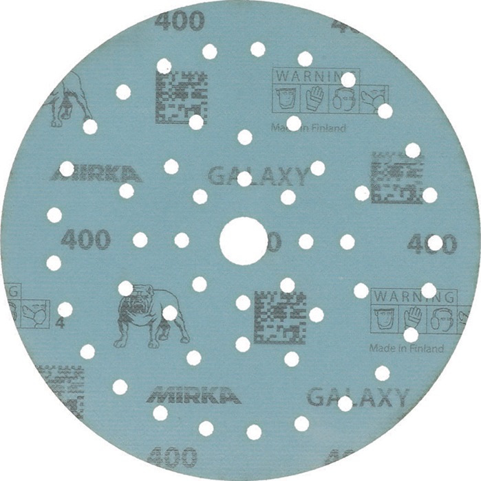 MIRKA FY6M105041 Haftschleifscheibe GALAXY Grip Multifit 150 mm Körnung 400 für