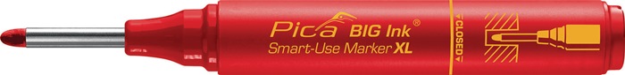 PICA 170/40 Permanentmarker BIG INK SMART-USE-MARKER XL rot Strichbreite 2 - 4 m