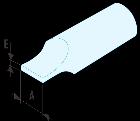 Facom ENS.206.5 IMPACT-Bit Serie 2 - Schlitz 6,5 mm