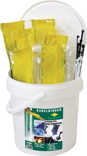 SAPISELCO 105-200RP Kabelbinder-Set  1000-teilig Polyamid 6.6
