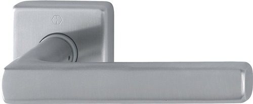 HOPPE 3555749 Rosettenhalbgarnitur Dallas E1634Z/52 Edelstahl F69 Vierkant 8 mm
