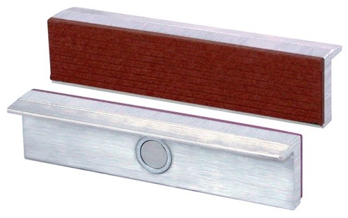 HEUER 111100 Schraubstockschutzbacke TYP F f.Backen-B.100mm Fiberbelag Alu.1Paar