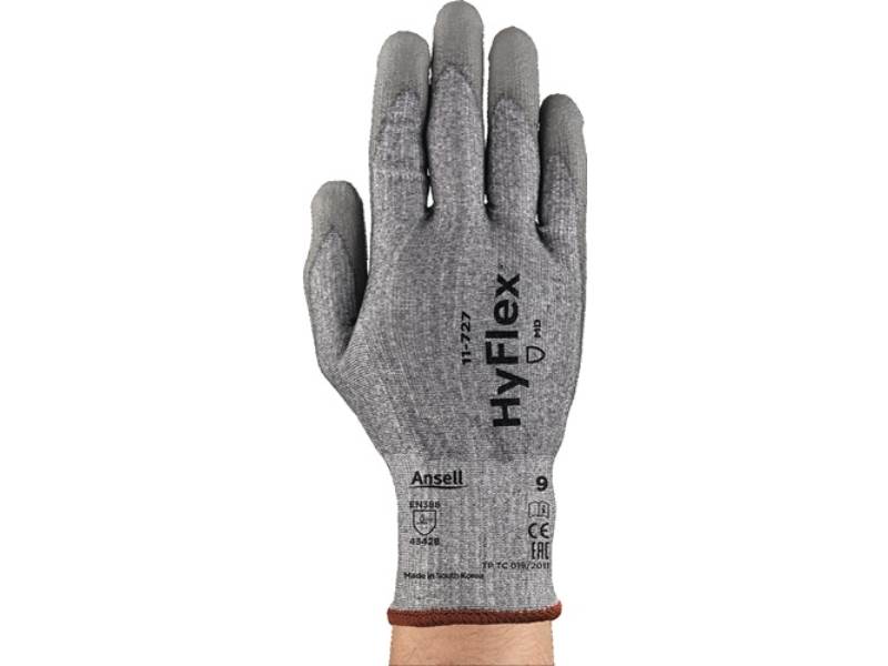 ANSELL 11727110 Schnittschutzhandschuhe HyFlex® 11-727 Größe 11 grau EN 388 PSA-
