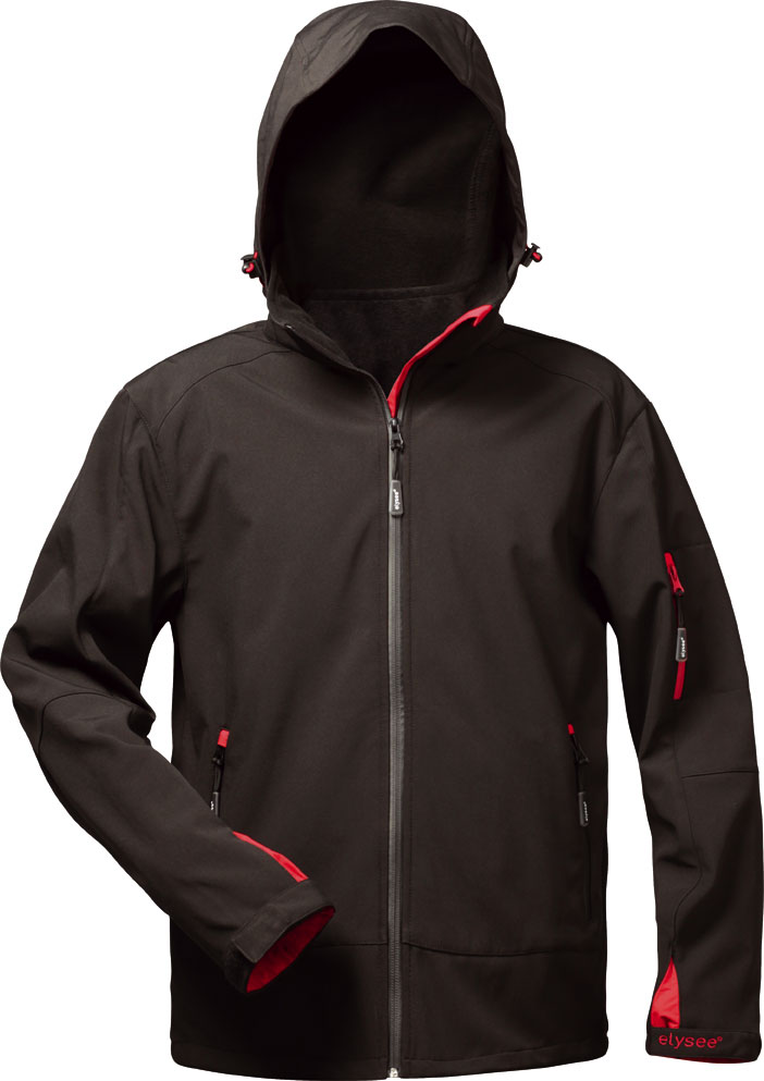 Gr .L (54/56) *ZETA*  SOFTSHELL-JACKE MIT KAPUZE  *ZETA* SOFTSHELL-JACKET WITH H
