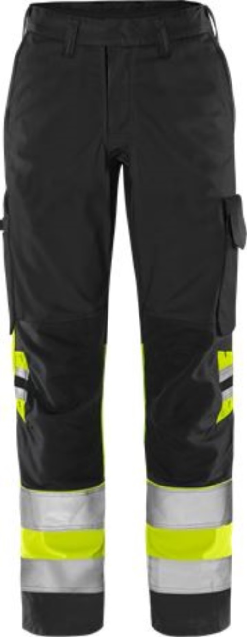 Fristads Kansas 131983-196 High Vis Green Hose Damen Kl. 1 2652 GPLU Gr.50 Warns