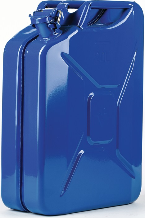 VALPRO KN0947 Kraftstoffkanister  20 l Signalblau RAL 5005 Stahlblech 0,9 mm L34