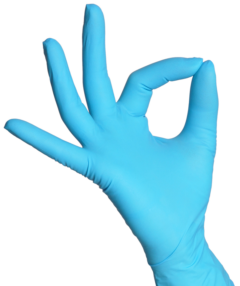 Gr .10 *KOWLOON* STRONGHAND® HANDSCHUHE blau *KOWLOON* STRONGHAND® NITRILE DISPO