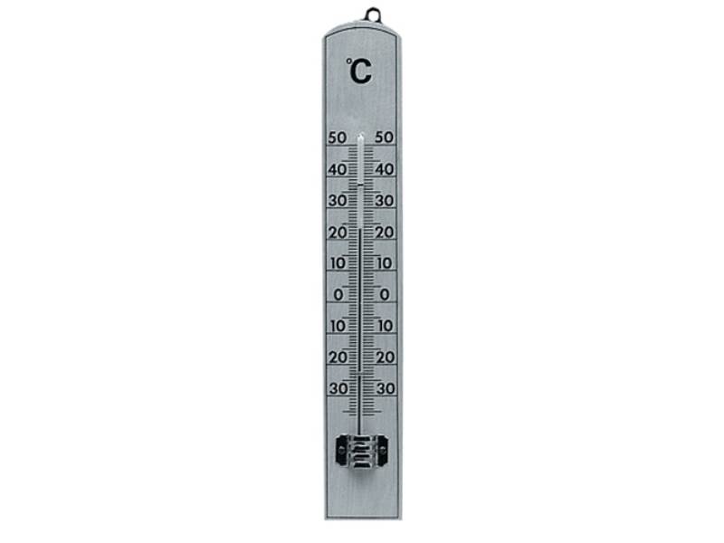 TFA 121004 Zimmerthermometer  Messbereich -30 bis 50 GradC H206xB35xT15mm Buche