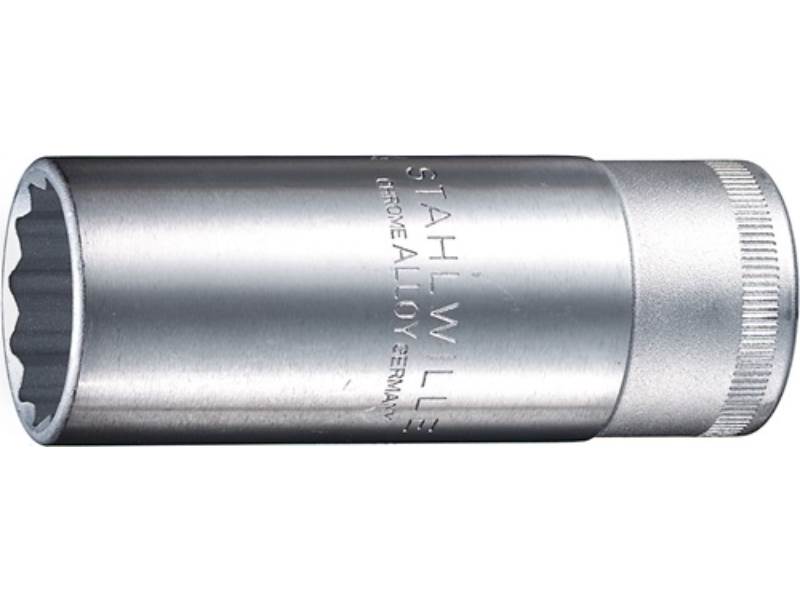 STAHLWILLE 03020208 Steckschlüsseleinsatz 51 für Zündkerzen 1/2 '' SW 20,8 mm 20