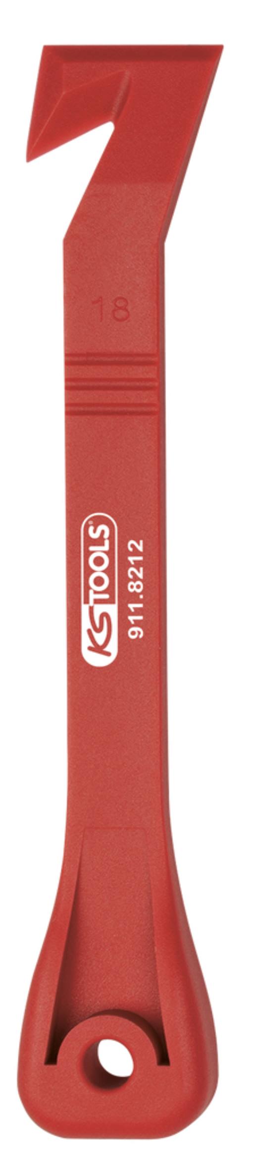 KS Tools 911.8212 Glasschaber, abgewinkelt, 175mm