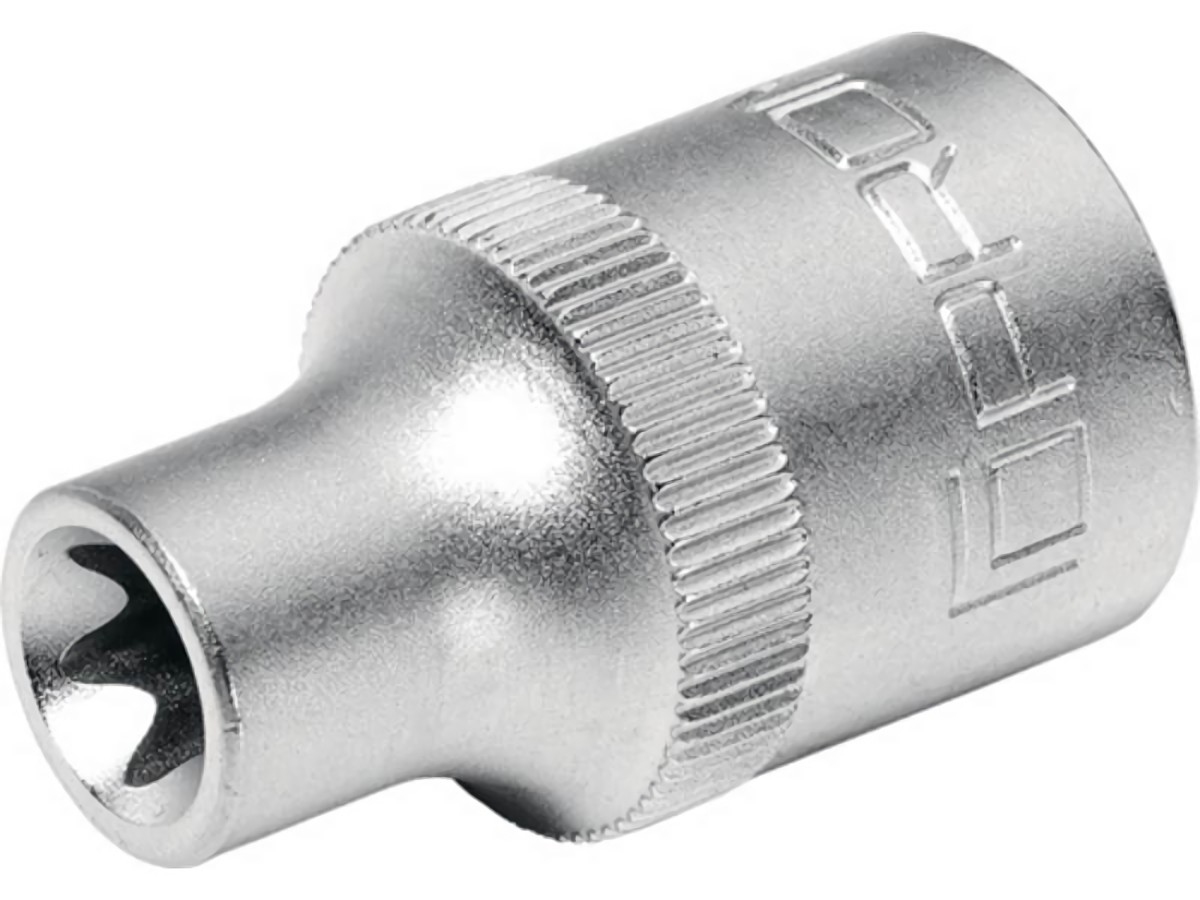 PROMAT  Steckschlüsseleinsatz  1/2 Zoll E E20 Länge 38 mm
