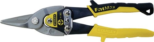STANLEY 2-14-563 Blechschere MAXSTEEL® Länge 250 mm gerade Blech max. 1,2 mm Ede