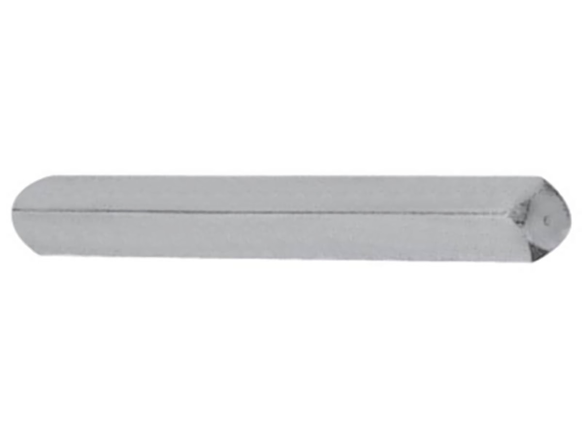 EDI 0572/0912/00 Massivstift Typ M Vierkant 9 mm Länge 120 mm Stahl verzinkt