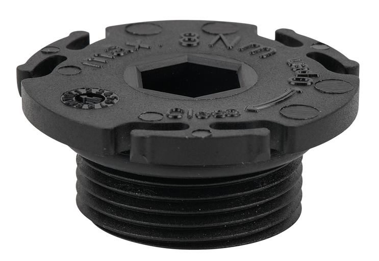 KS Tools 430.2231 Ölablassschraube, Innen6kant 10mm, M24x1,5x12mm, 25er-Pck