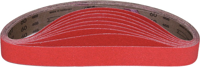 VSM 729203 Schleifband XK870T Länge 533 mm Breite 9 mm Körnung 80 für Stahl / Ti