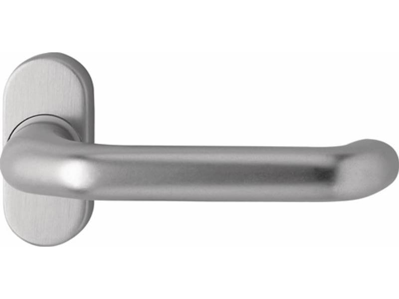 EDI 1300/2133/12 Feuerschutzdrückerlochteil 1300/2133 Aluminium F12 gekröpft Vie