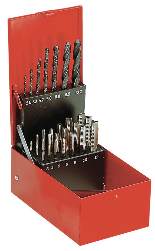 Facom 227.J2A Standard-Gewindebohrer Satz, 28-tlg